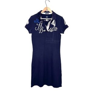 Gaastra | Saint Barthélemy Nautical Polo Dress Navy Size Medium